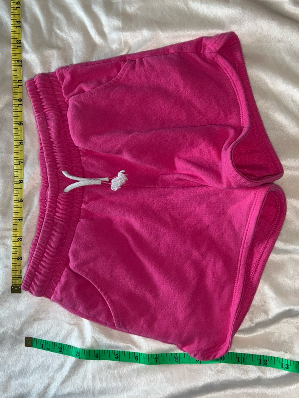 Girl’s Pink Drawstring Shorts size L (10/12)